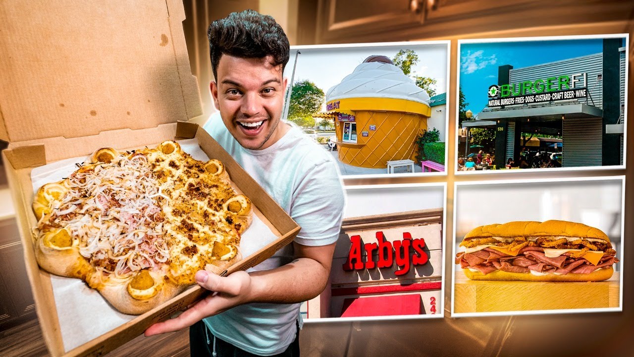 TESTAMOS OS FAST FOODS  MAIS FAMOSOS DOS EUA #2 ‹ EduKof ›