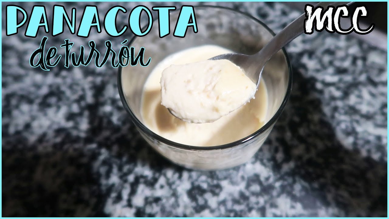 PANACOTA DE TURRÓN EN MONSIEUR CUISINE CONNECT | PANACOTA DE TURRÓN KETO *receta NAVIDAD*