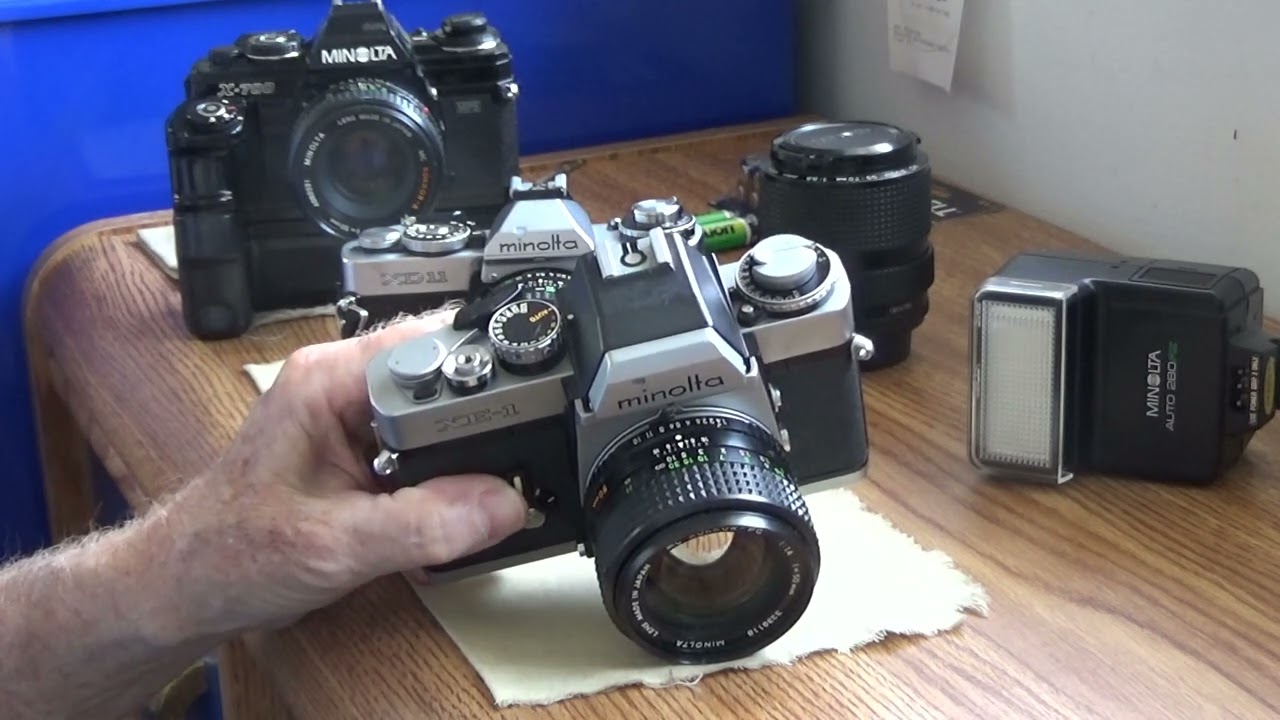 Minolta производит Leica, Minolta XE