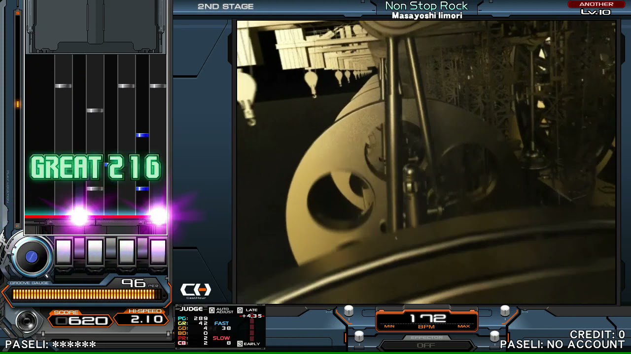 beatmania IIDX 29 CastHour Non Stop Rock SPA 正規