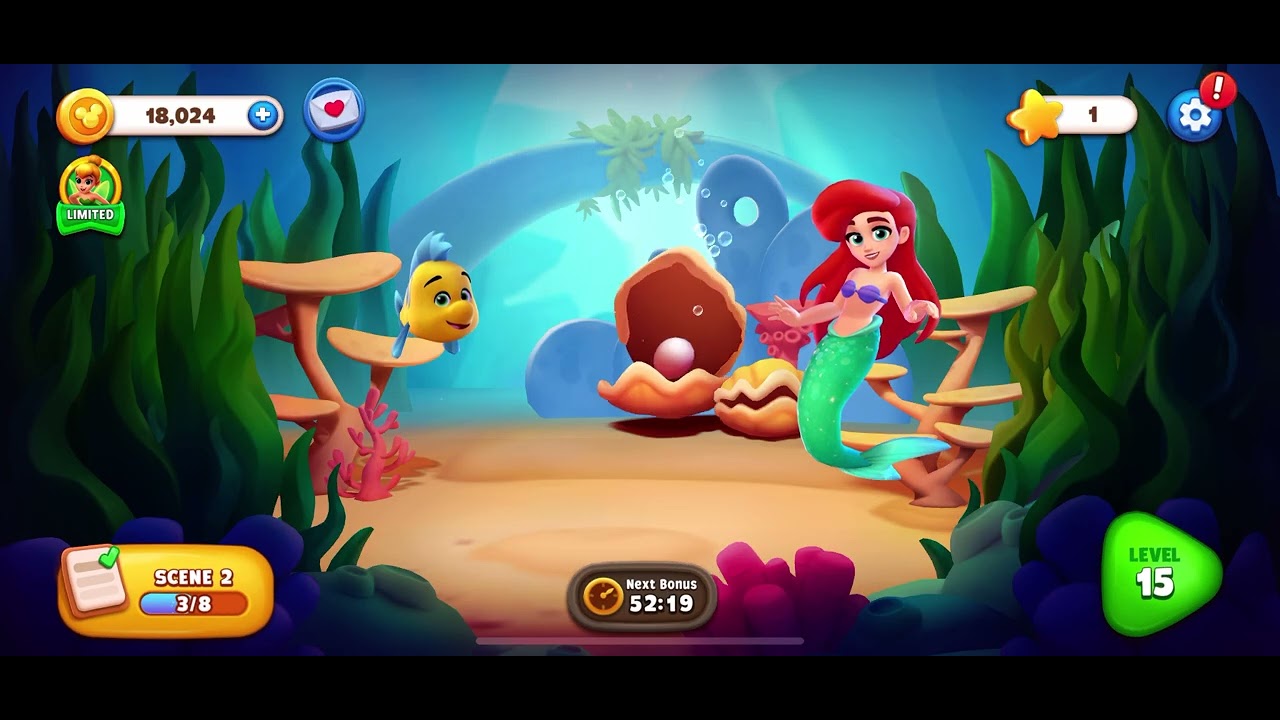 Disney solitaire ( The Little Mermaid )