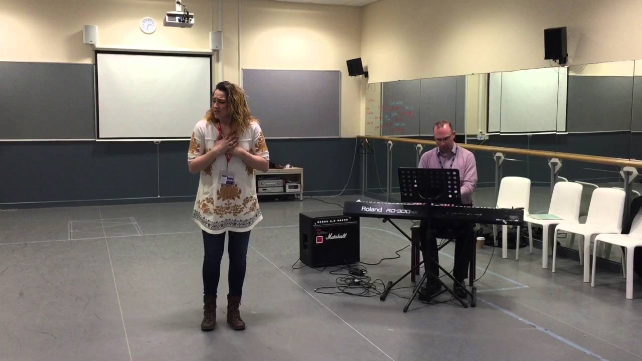Natalie Weiss performs 