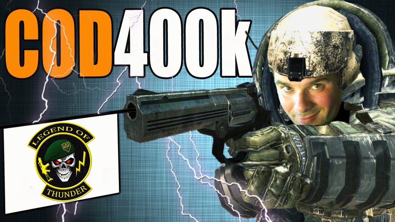 COD4 - Thanks For 400K! 49-3 TDM on Overgrown! Call of Duty Modern Warfare Gameplay!