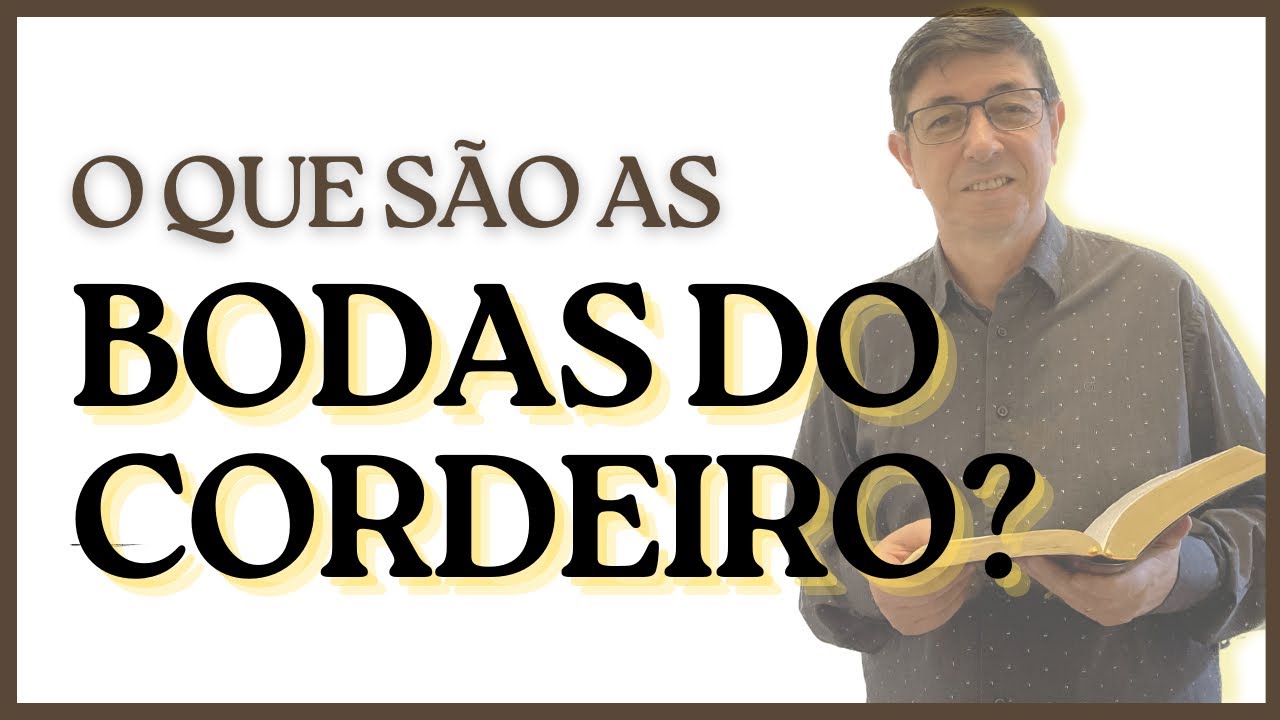 Tudo o que você precisa saber sobre as Bodas do Cordeiro | @Ciro Zibordi - EBD e Escatologia