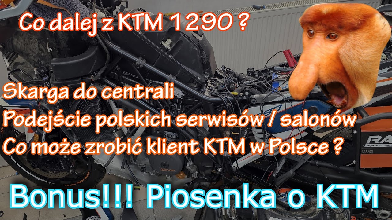Co dalej z KTM 1290 ? Podejście marki do klienta...