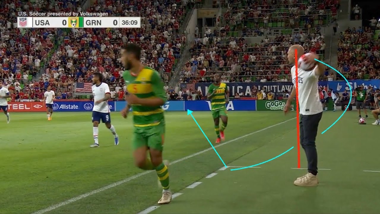 Gregg Berhalter's behind-the-back passes