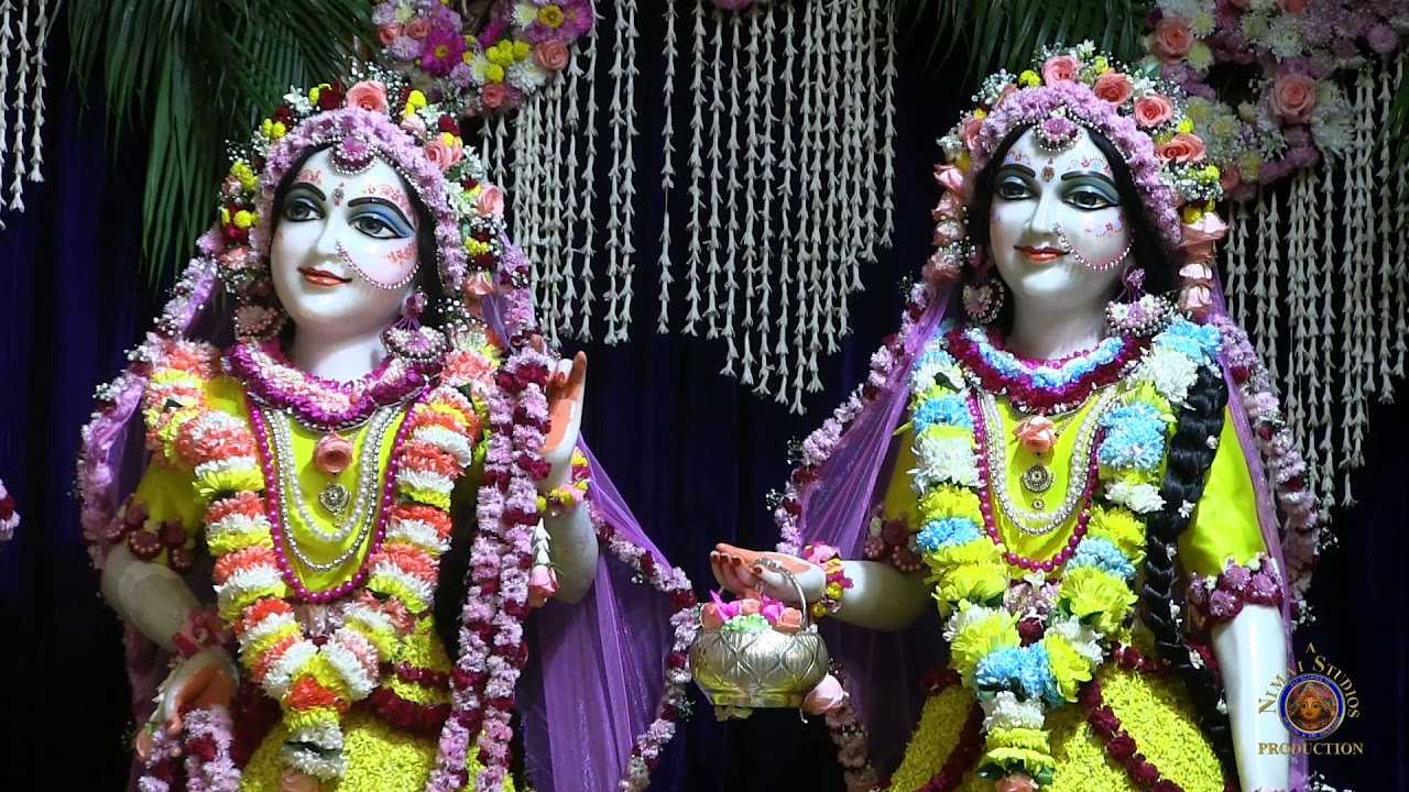 2018 Pushya Abhisheka Day in Sri Dhama Mayapur - Morning Deity Darshan.