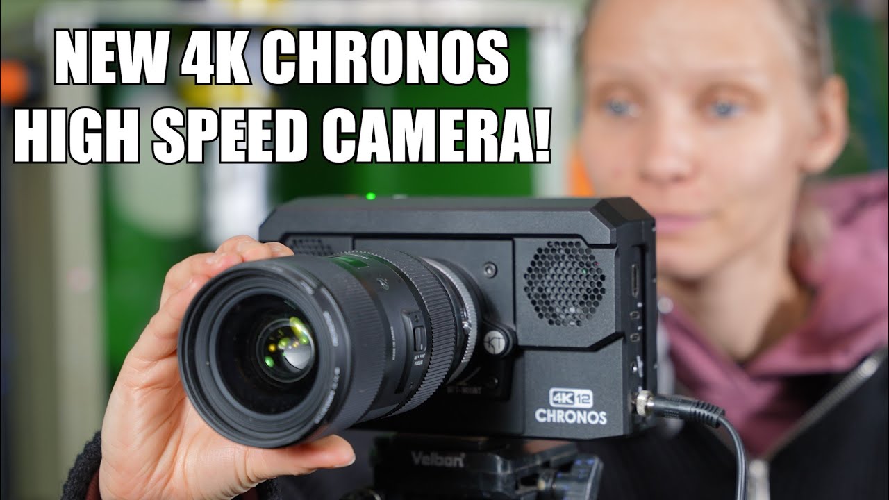 Новая высокоскоростная камера Chronos | 4K со скоростью 1000+ кадров в секунду!