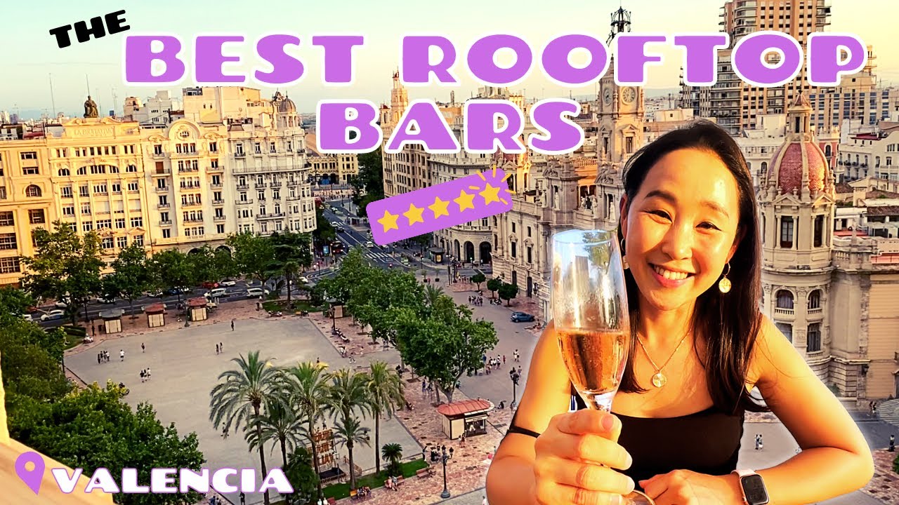 Exploring Valencia Spain's BEST Rooftop Bars! Which is best? 🇪🇦🍹