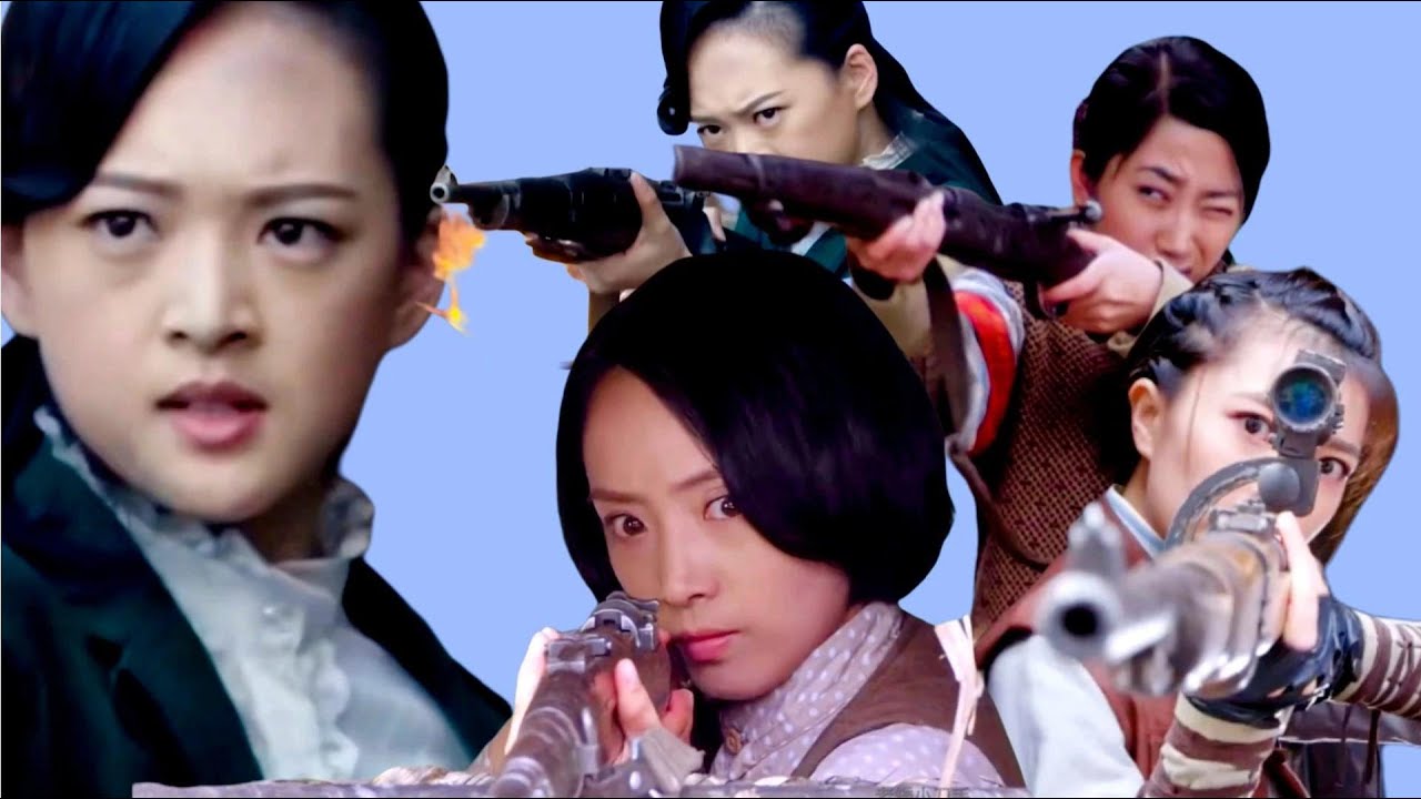 这才是美女神枪手，一枪一个，真的不错，痛快