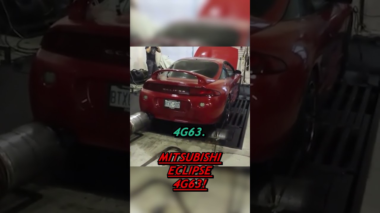 4G63 Mitsubishi Eclipse DOESN'T PLAY AROUND! #mitsubishi #jdm #shorts