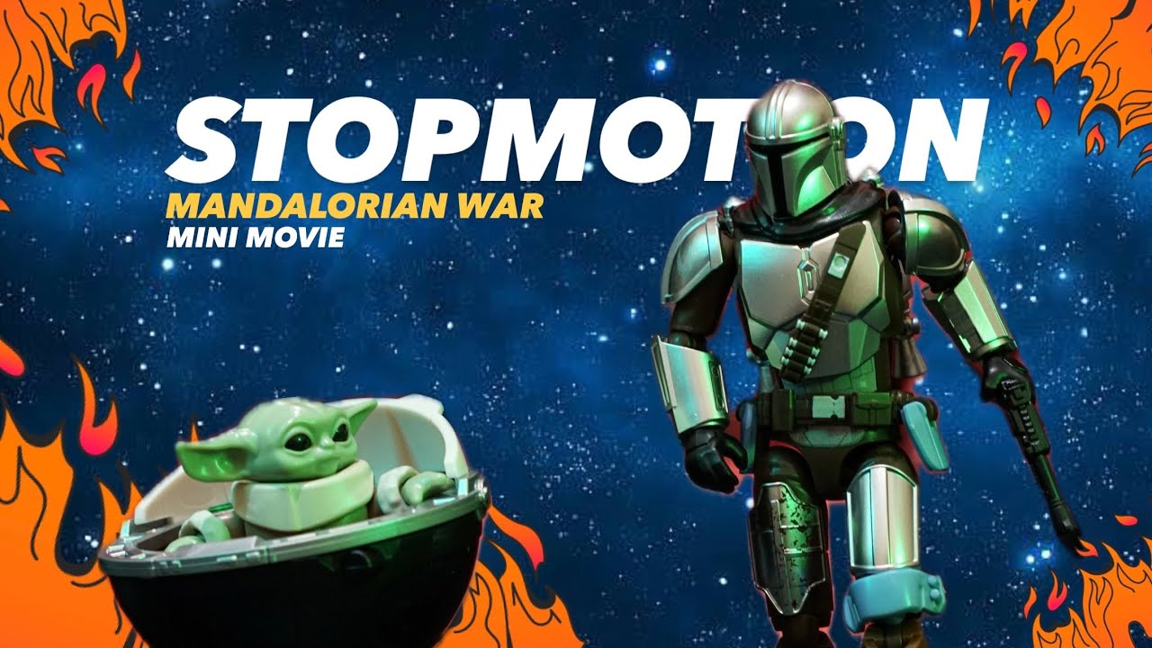Mandalorian Grogu Rescue Mission | Stop Motion Film #Mandalorian #Grogu  #StopMotion #StarWars
