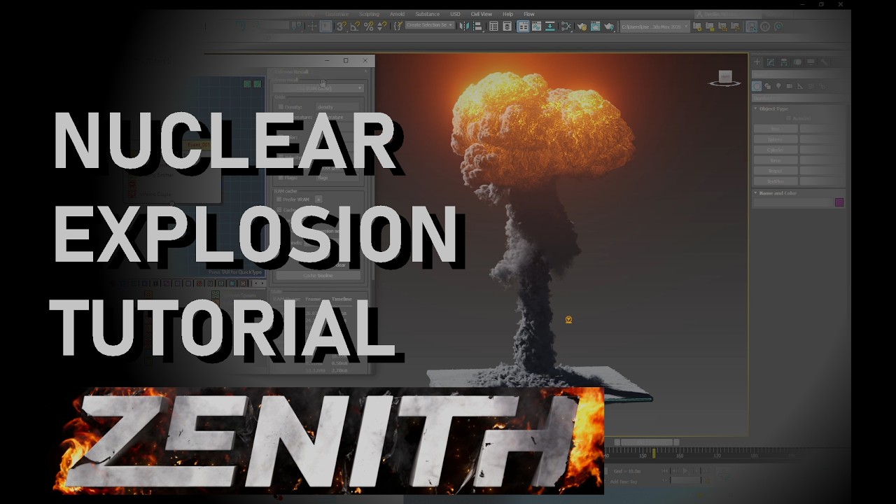 tyFlow Zenith - Nuke Tutorial