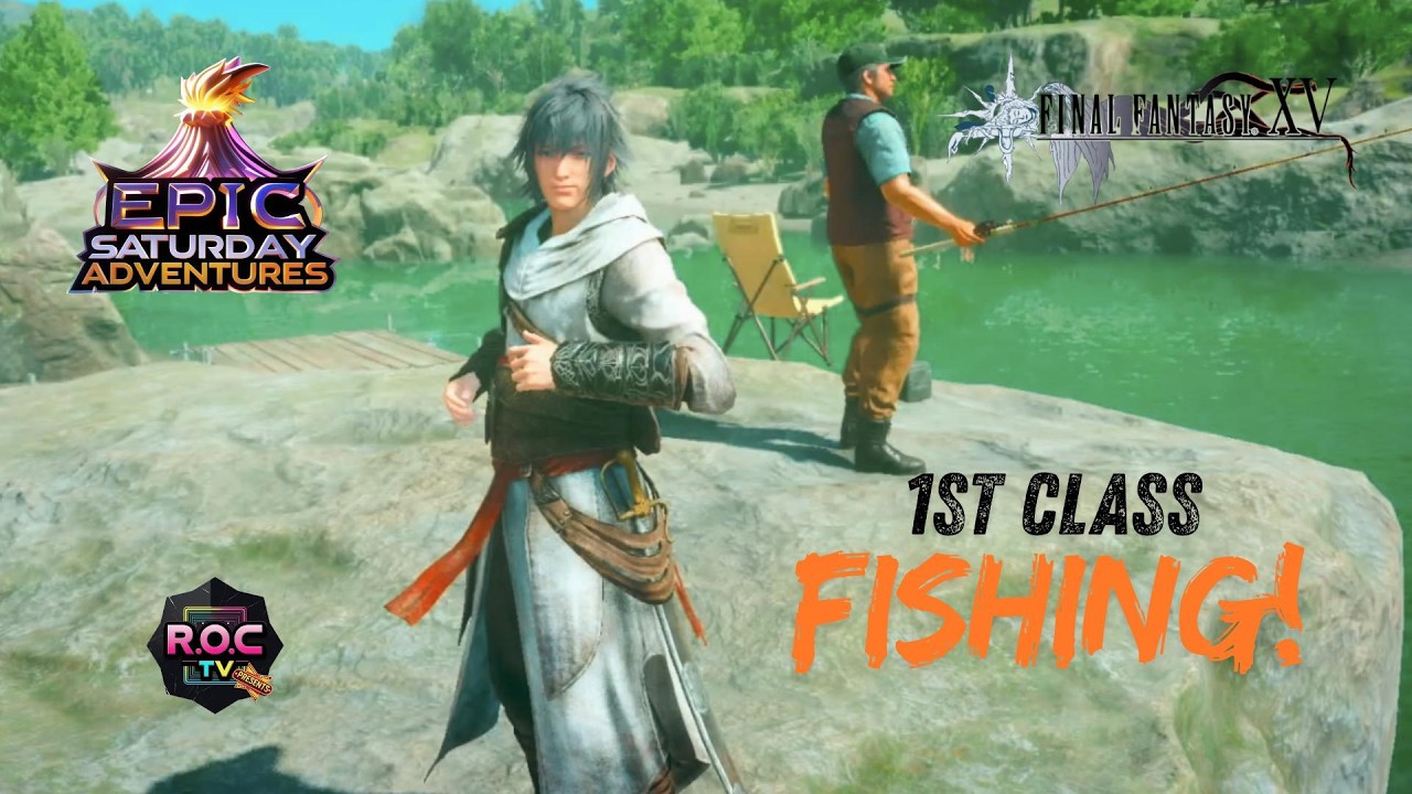 EPIC Saturday Adventures: 1st Class Angler!