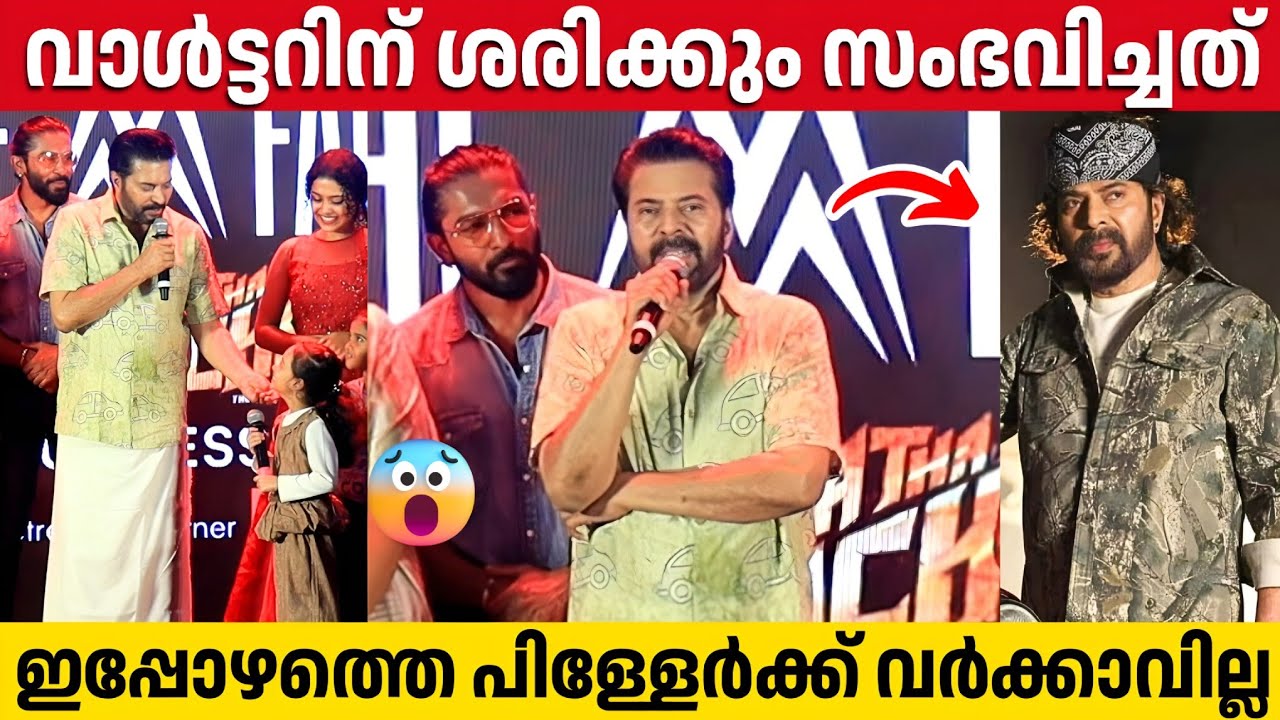 വാൾട്ടറിന്റെ പൂർണ ഉത്തരവാദിത്വം സംവിധായകന് | Mammootty About Walter | Chatha Pacha Success Meet 