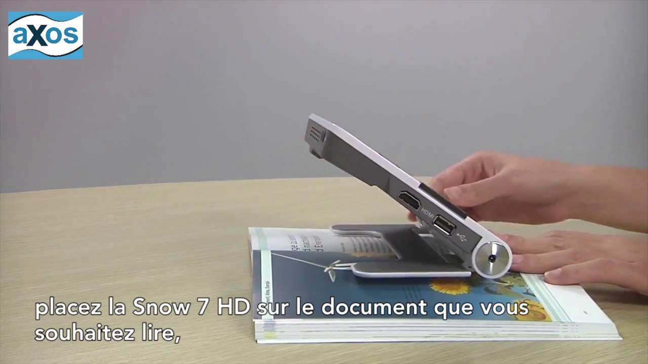 LOUPE ELECTRONIQUE GRAND FORMAT ZOOMAX SNOW 7 HD