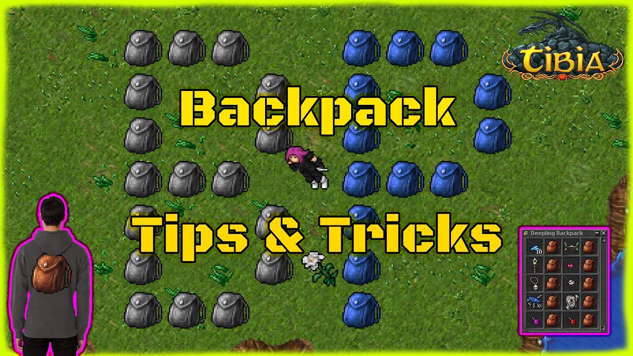 Backpack Tips & Tricks Wujka Racellka - Tibia Poradnik