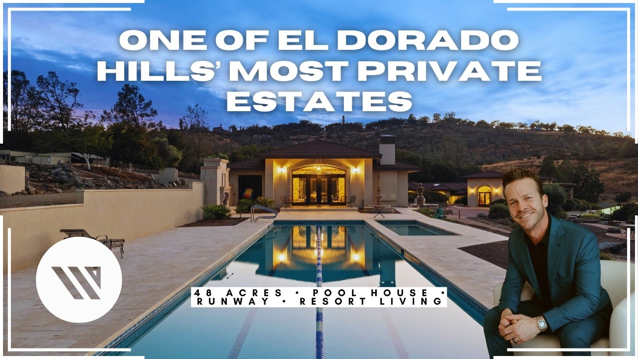 Inside a 48-Acre Private Estate in El Dorado Hills | Luxury Living for Bay Area Relocation
