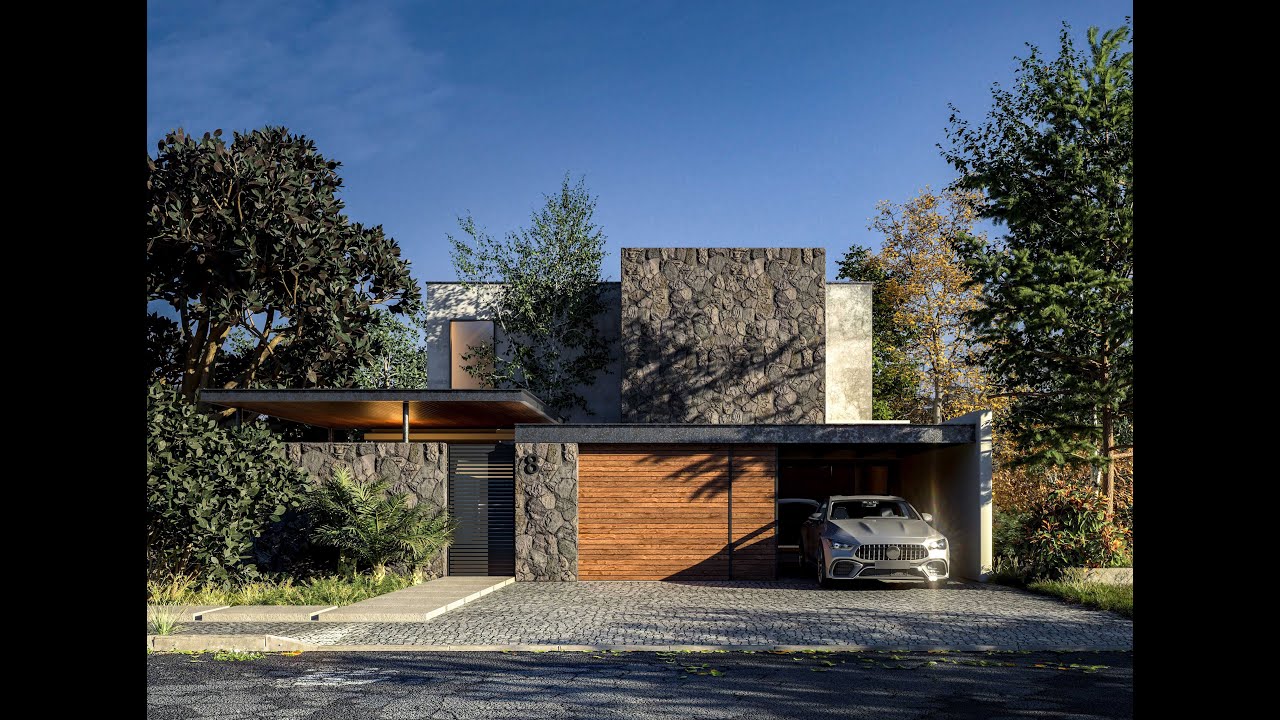 SketchUp Vray 6  EXTERIOR  #62