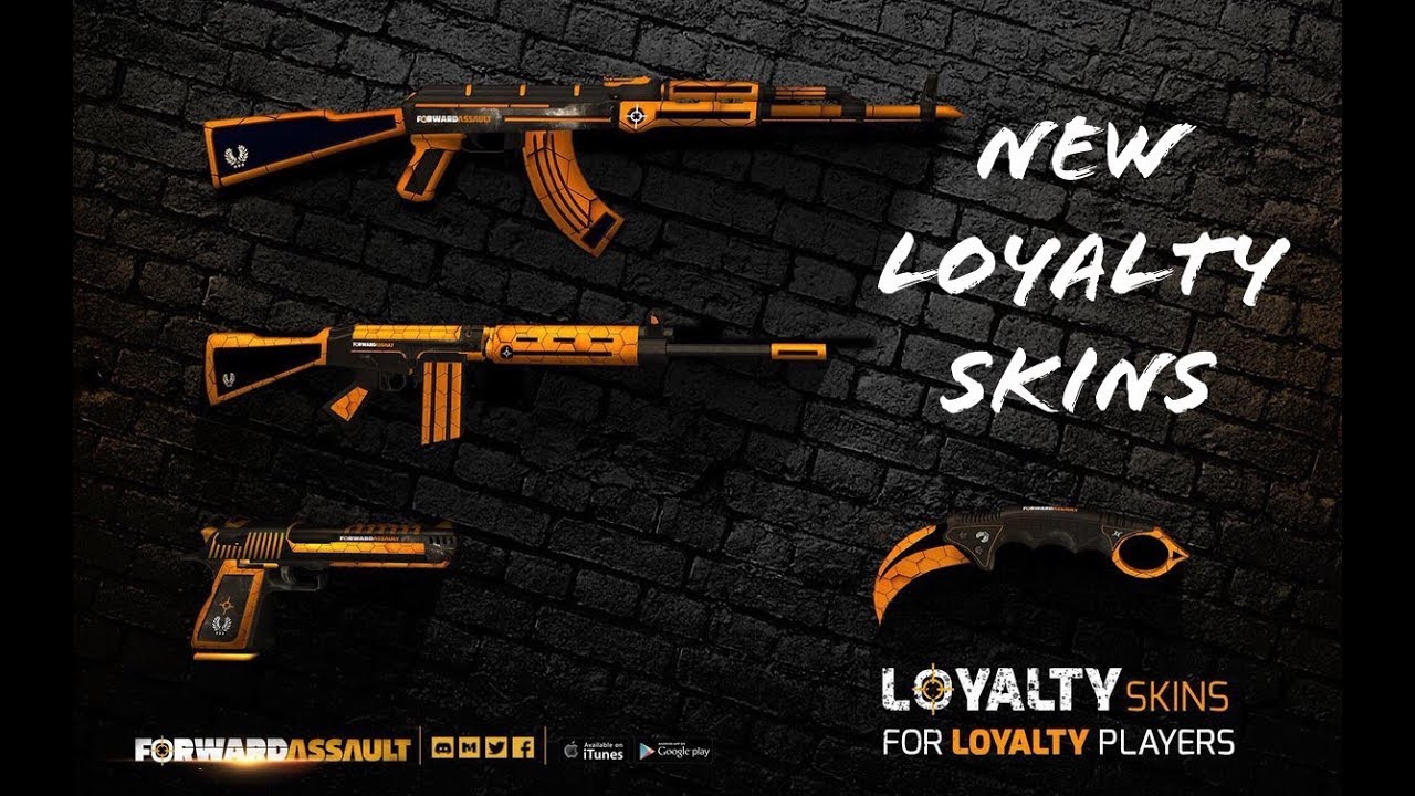 The new &ldquo;Loyalty&rdquo; skin in Forward Assault
