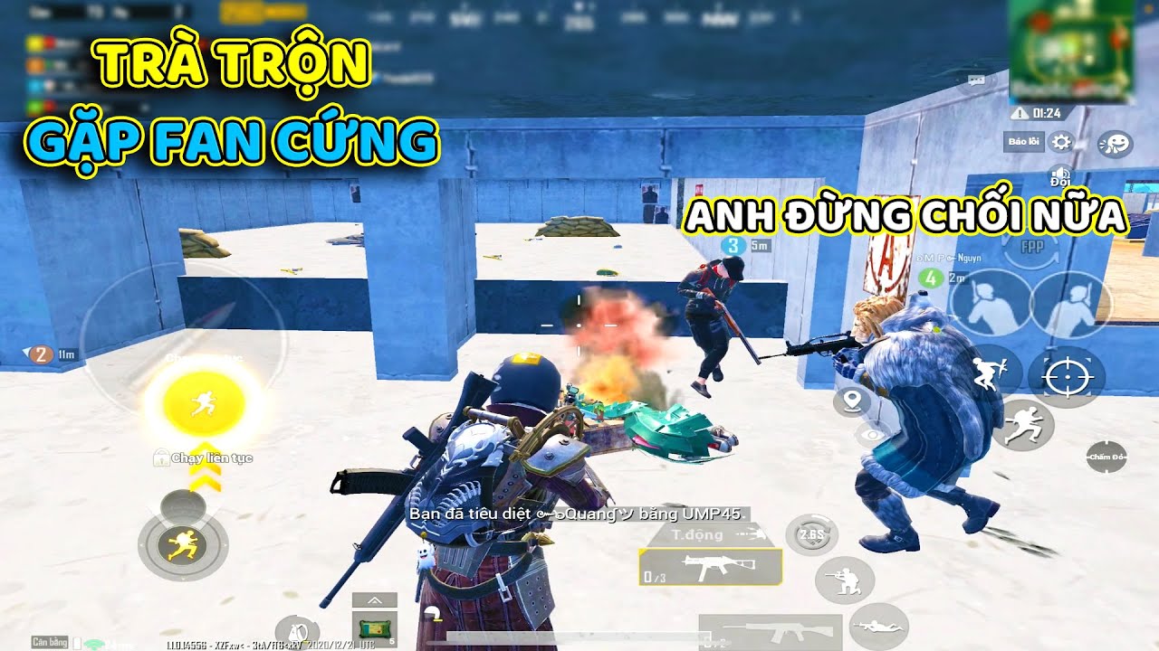 PUBG MOBILE | Trà Trộn Gặp Fan Cứng TuấnHC Ko Cãi Được Đành Nhận Là Youtuber