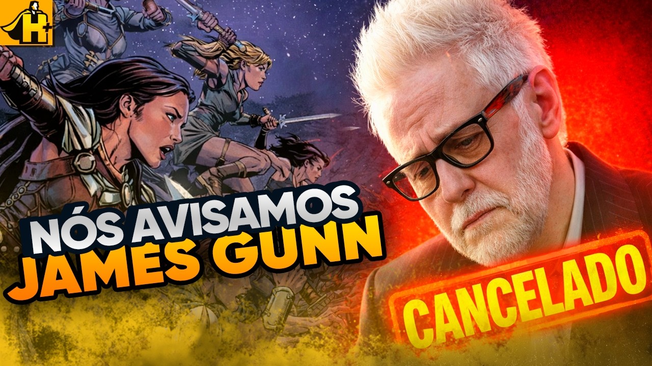 JAMES GUNN SE PERDEU E FOI CANCELADO DE NOVO