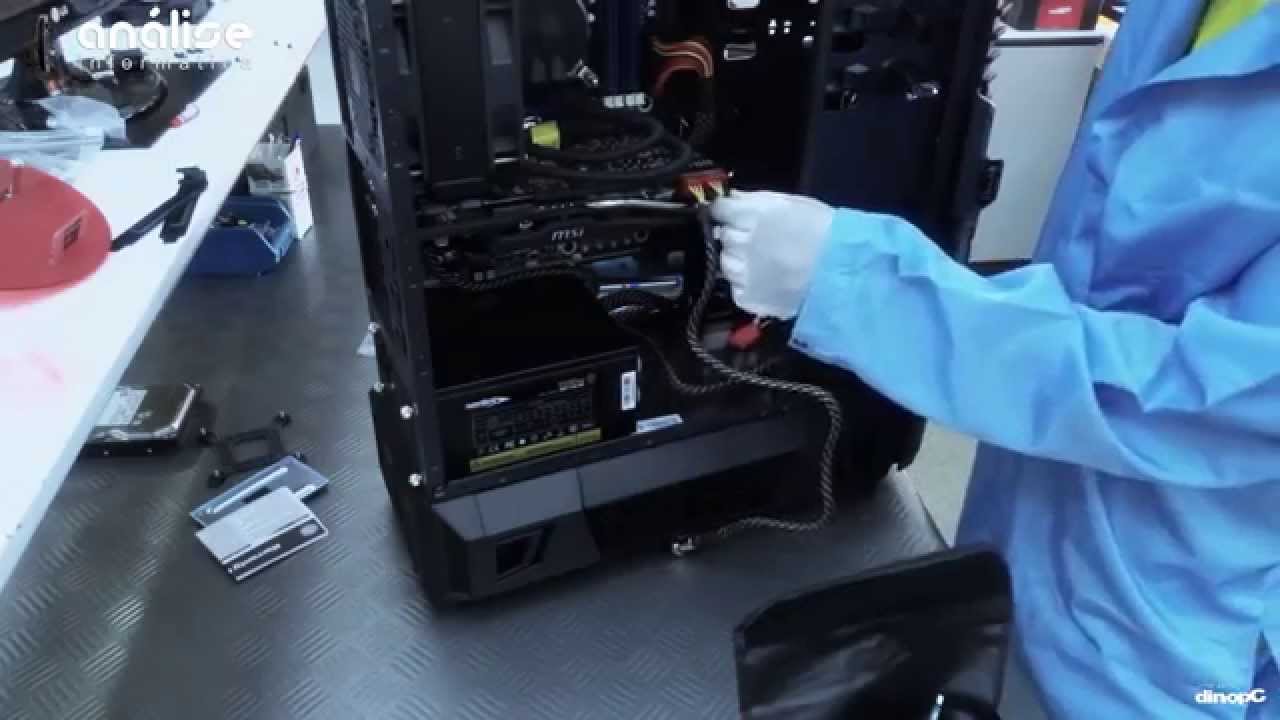 Montando um PC   Computador DinoPC Game   Reptile Intel i7 3930K