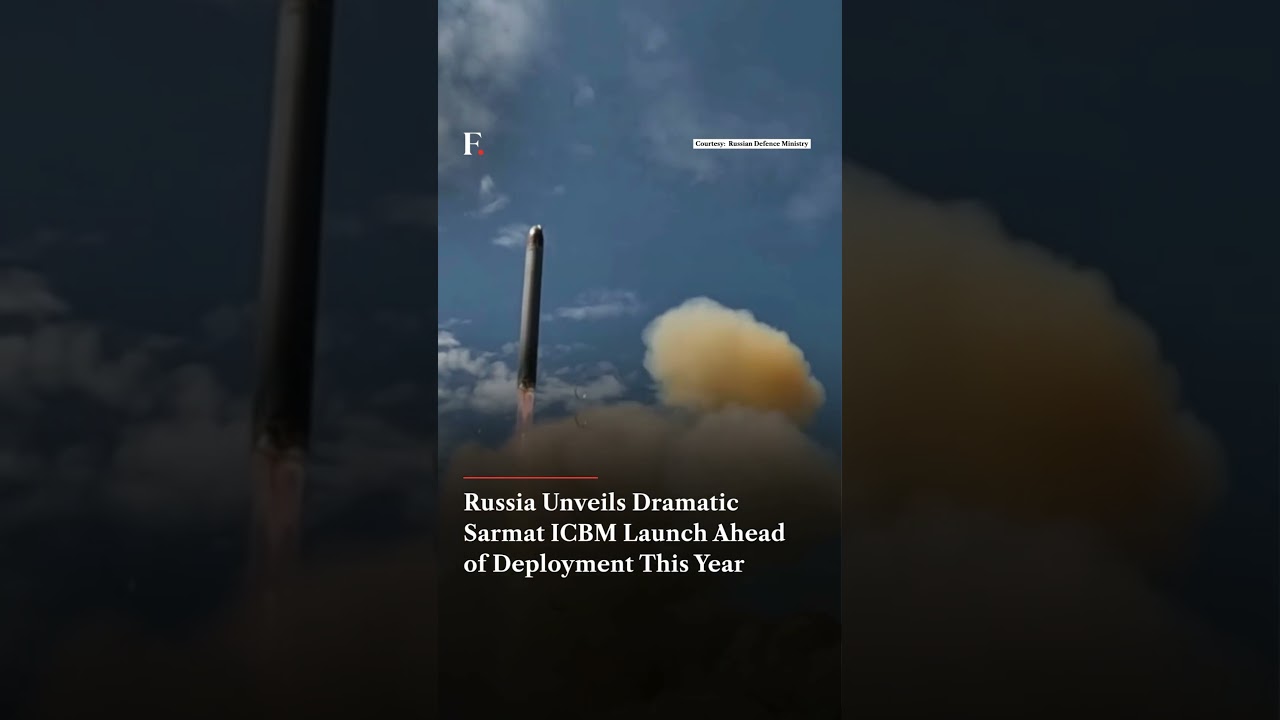 Russia Unveils Sarmat ICBM Launch Ahead of Deployment This Year | N18G