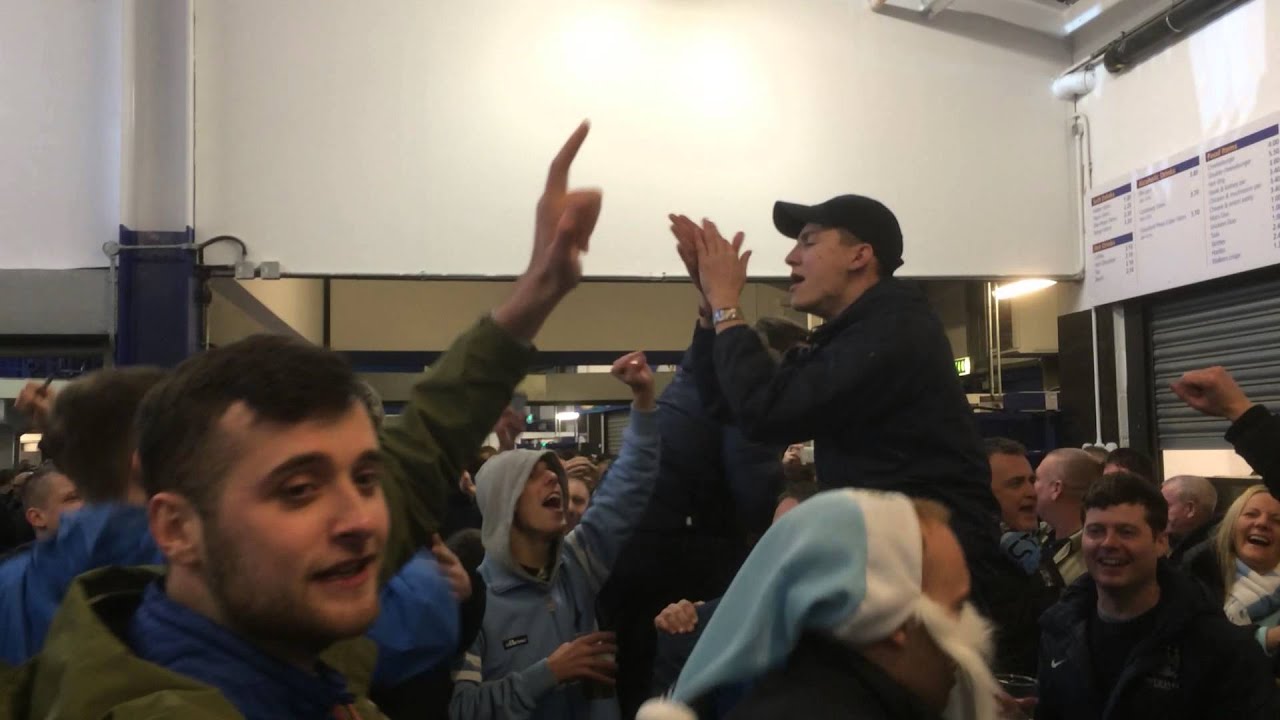 MCFC fans singing David Silva Ole at Leicester 13/12/14