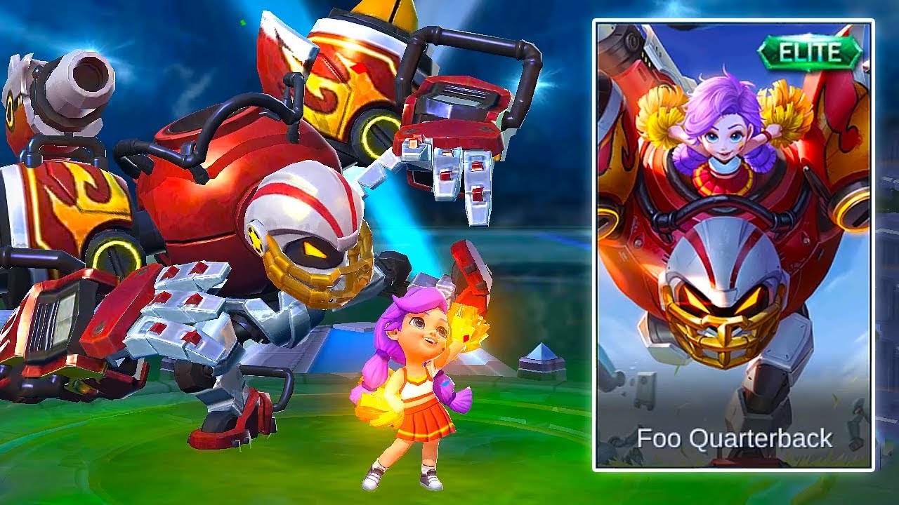 New Jawhead Foo Quarterback Elite Skin | Mobile Legends