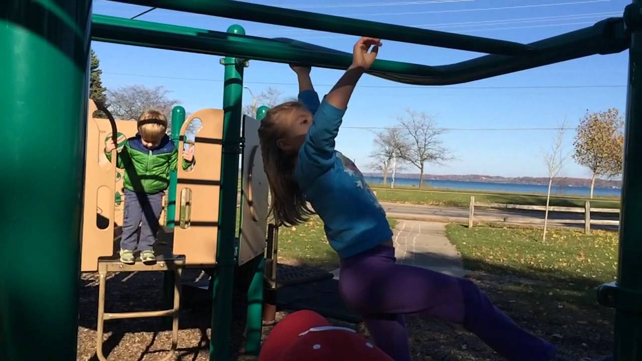 Anna monkey bars I