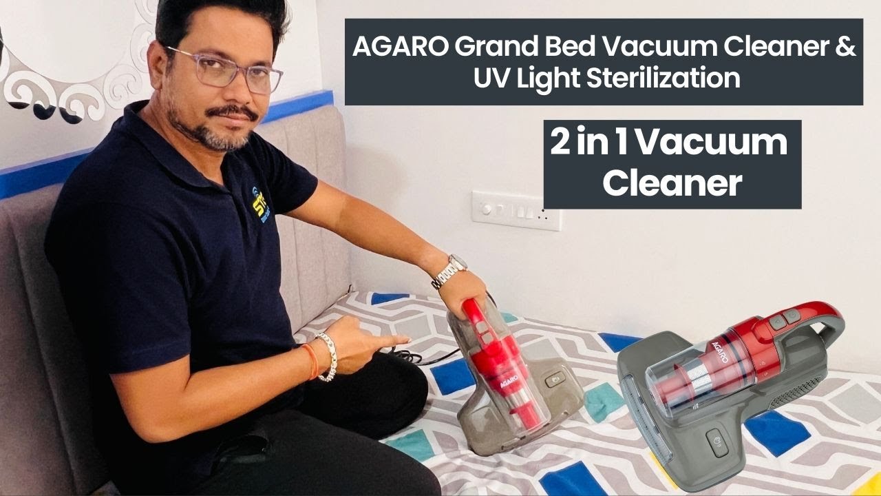 AGARO Grand Bed Vacuum Cleaner & UV Light Sterilization Unboxing & Review🔥🔥 | Perfect Bed Vacuum