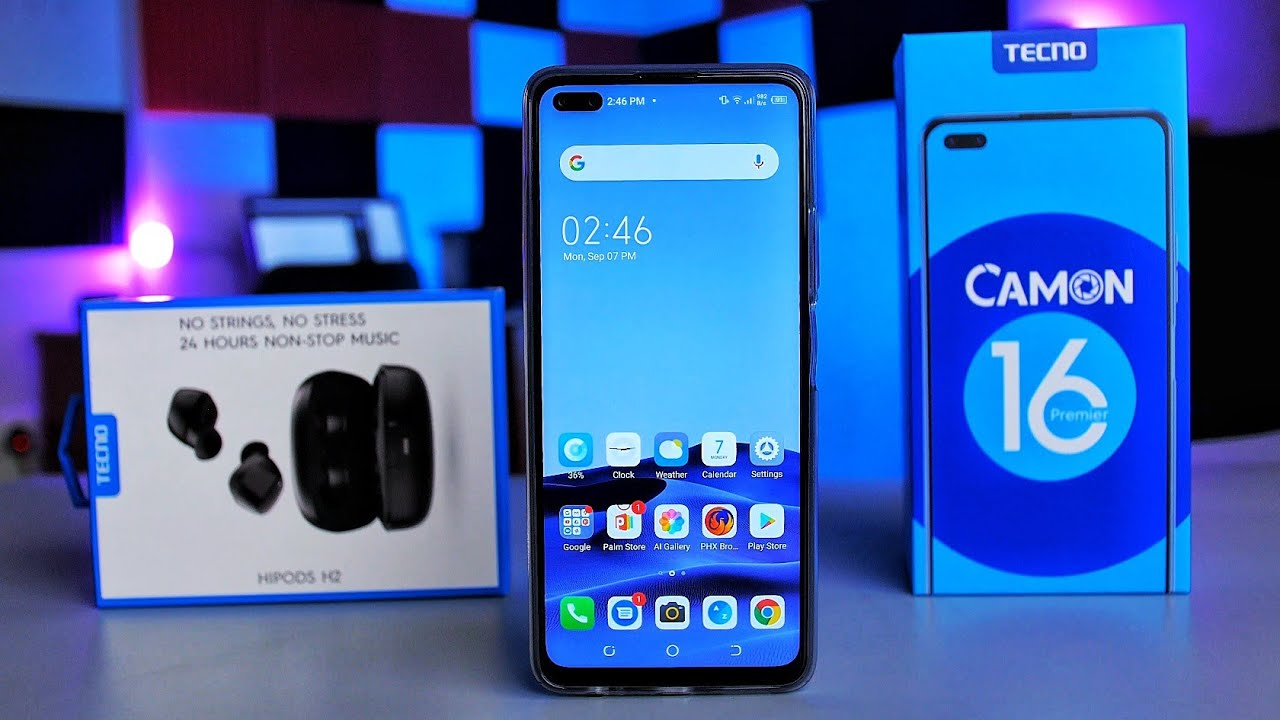 TECNO Camon 16 Premier Unboxing, Charging test & Initial impressions