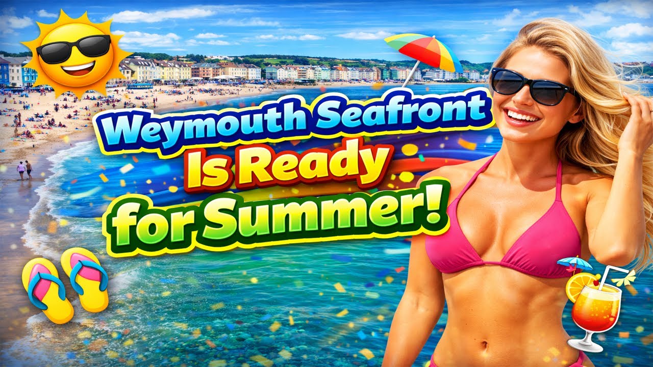 Weymouth Seafront Is Ready for Summer! ☀️🌊