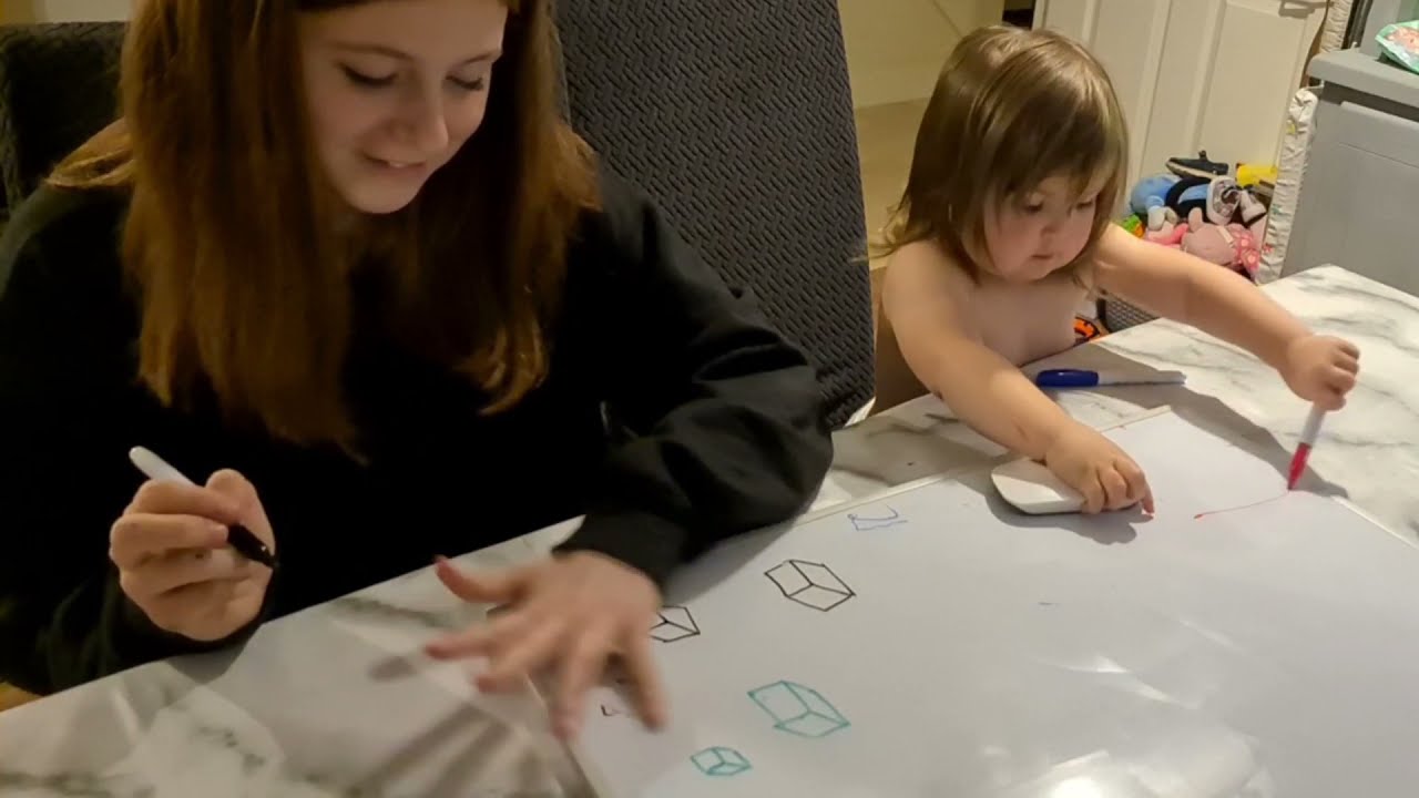 Drawing With Emilia & Izzy