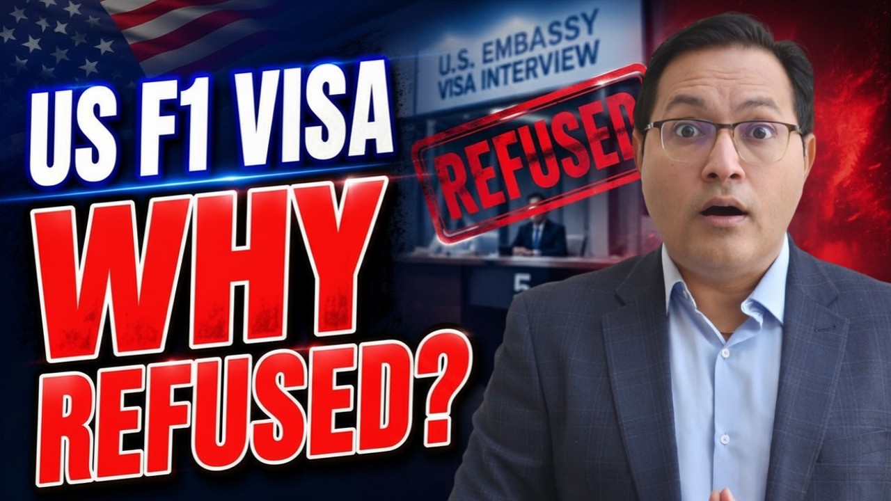 US F1 Visa Rejected? 7 Real Reasons for 214(b) Refusal | Indra Global