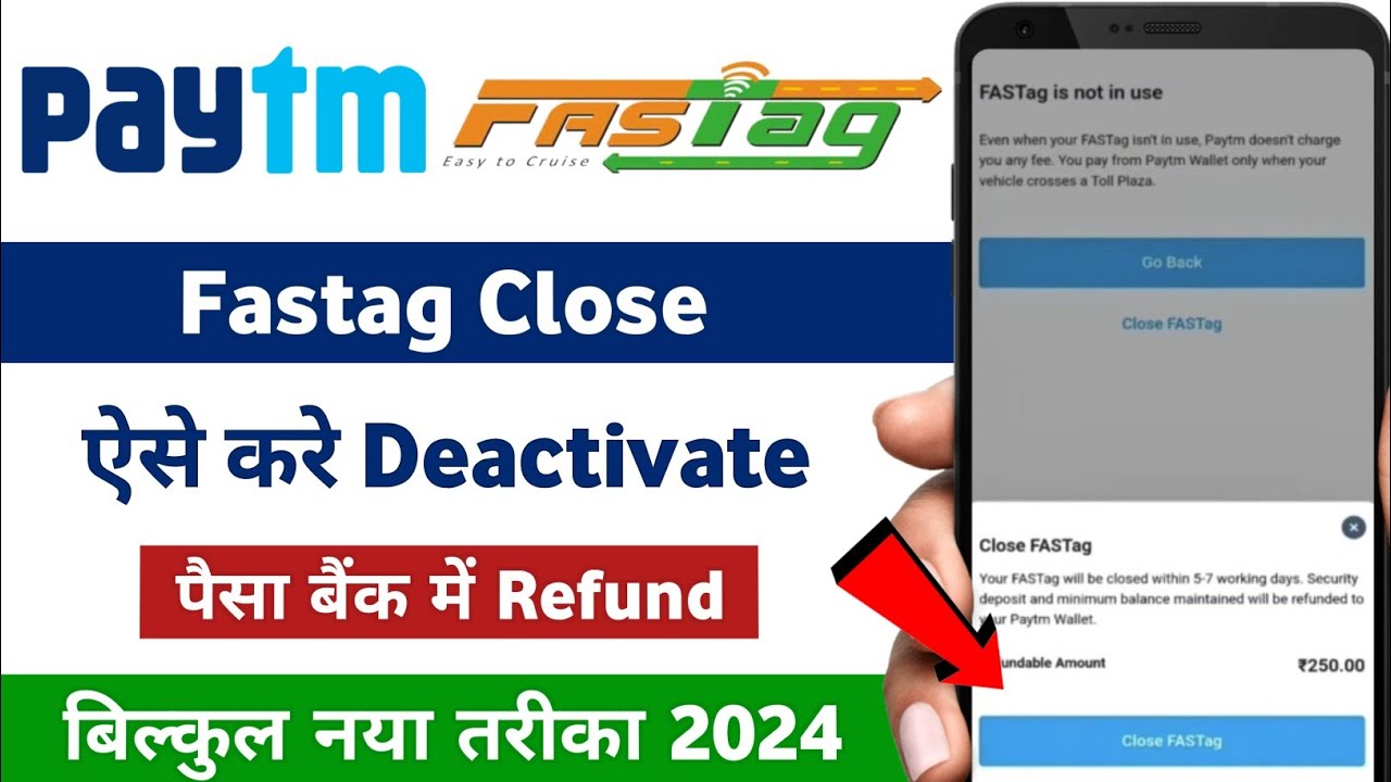 Close Paytm Fastag | How to Deactivate Paytm Fastag | Paytm Fastag Close Kaise Kare