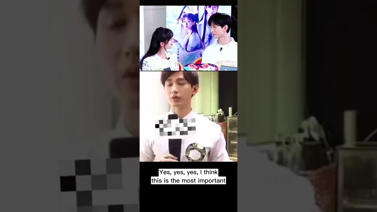 Speak for the other half, respect her choice ❤️😊😉 #chengyi #bingyan 💞💞💞