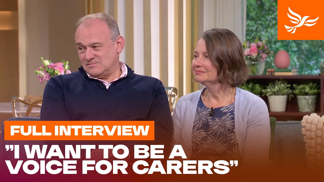 Ed Davey and his wife Emily open up about life as carers