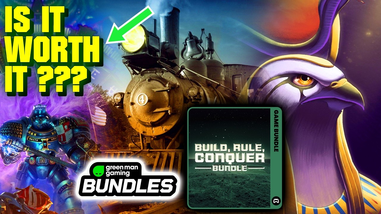 [REVIEW] Build, Rule, Conquer Bundle - March 2026 &ndash; Green Man Gaming