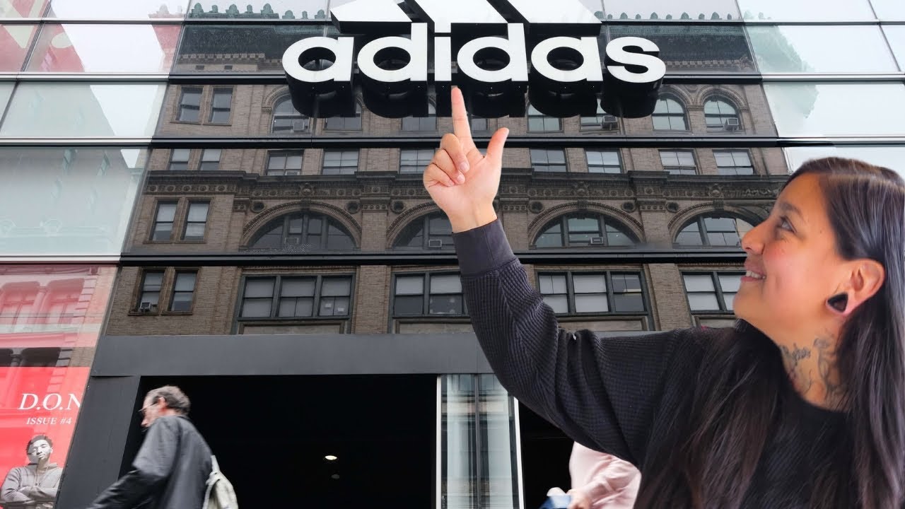 Visitando la TIENDA ADIDAS MÁS GRANDE DEL MUNDO - Nueva York 🗽