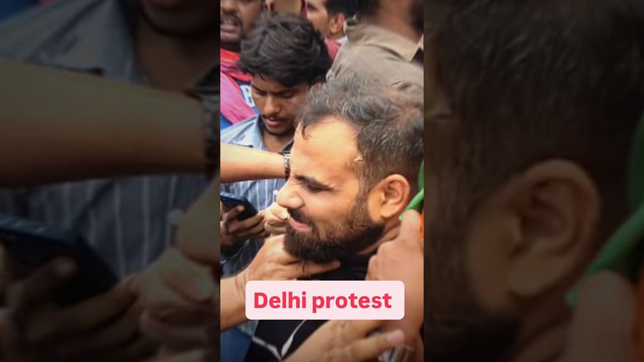 MR Sir & Pankaj Sir At CJP Protest🔥 #physicswallah #ashortaday