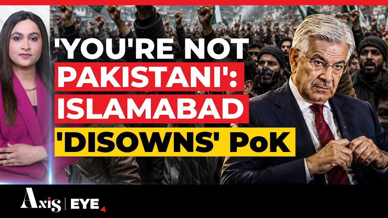 'PoK People Not Pakistani': Khawaja Asif's 'Double Insult' As Protesters Are Starved, Shot, Silenced