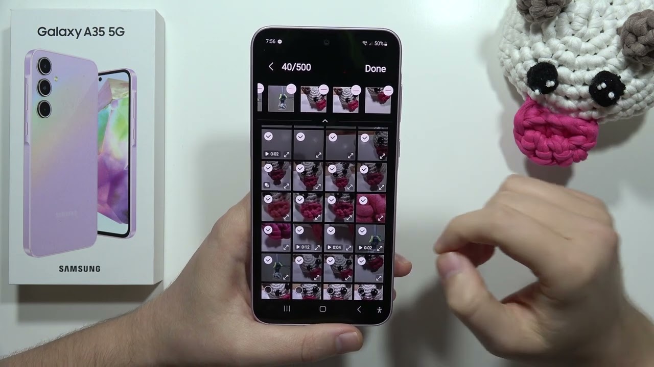 How to Hide Photos & Videos on Samsung Galaxy A35 5G - Hide Albums in Gallery