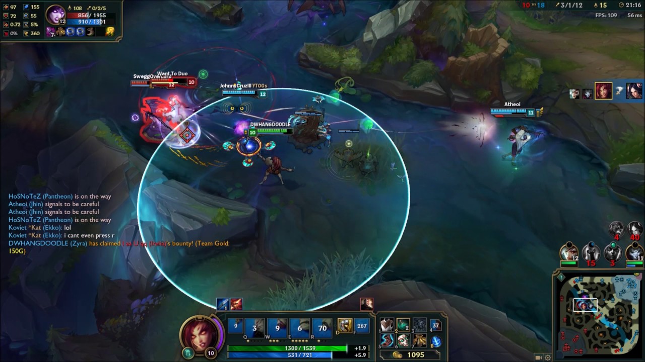 S+ ZYRA SUPPORT VS BRAND IS BROKEN! HIGHEST DAMAGE DEALT!