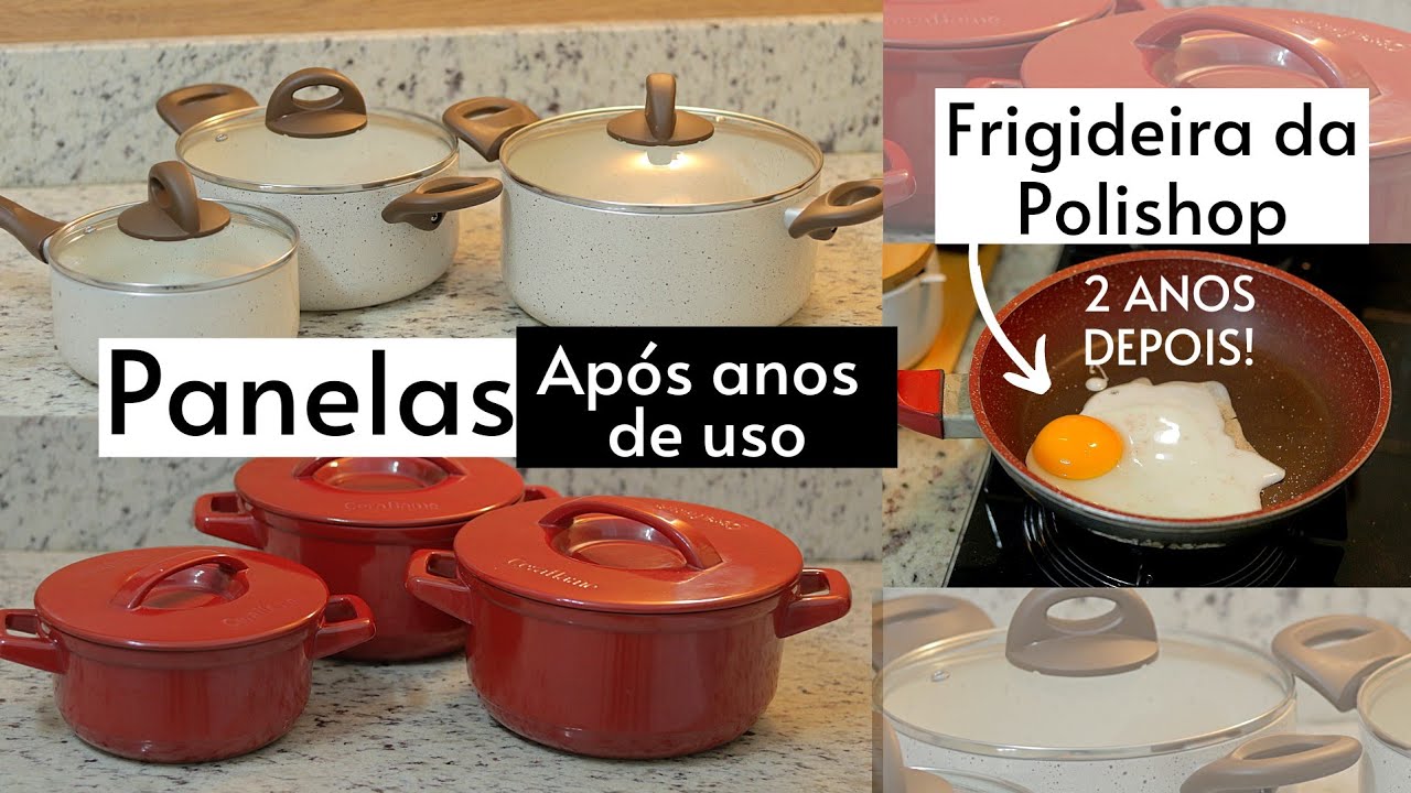 TOUR PELAS MINHAS PANELAS E FRIGIDEIRAS ● Brinox, Ceraflame e Polishop