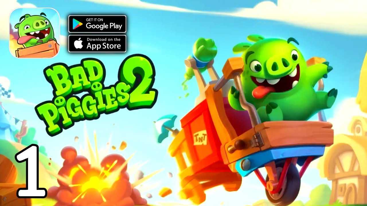 Bad Piggies 2 [Level 1 to 10] Gameplay (Android,IOS) Part 1