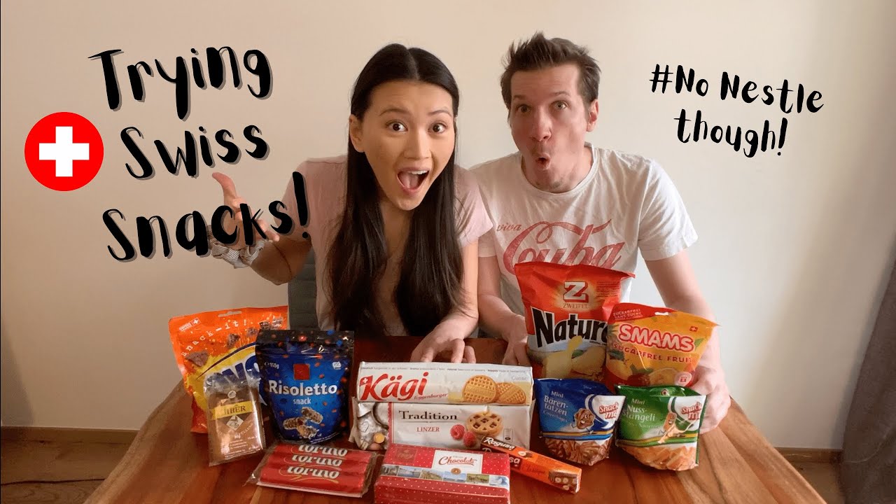 Trying 10 (+1) Swiss Snacks For The First Time