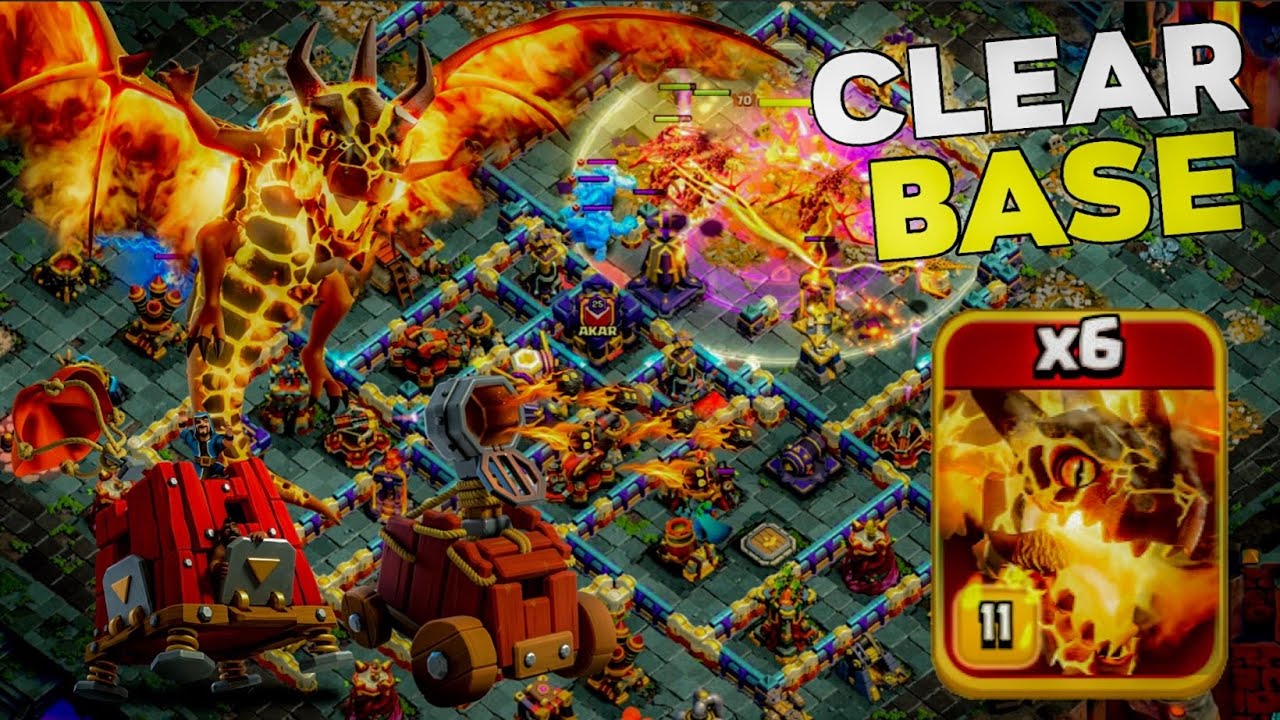 Unstoppable Force: Mass Super Dragon TH16 Legend League Attacks! Clash of Clans
