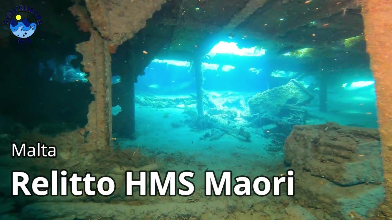 Immersione sul Relitto HMS Maori | Immersioni sui Relitti di Malta